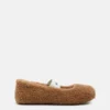 Ballerines marron en peau de mouton Ballerines marron en peau de mouton