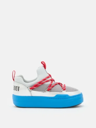 Baskets Junior Park Low Lace Silver Space Race