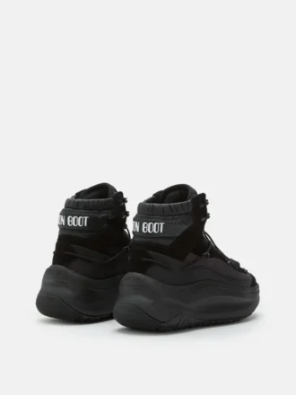 Baskets Moon247 Black Xlace Mid