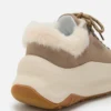 Baskets Moon247 City en peau de mouton beige Baskets Moon247 City en peau de mouton beige