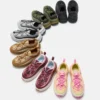 Baskets Moon247 Xlace jaunes et roses Baskets Moon247 Xlace jaunes et roses