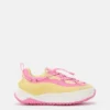 Baskets Moon247 Xlace jaunes et roses Baskets Moon247 Xlace jaunes et roses