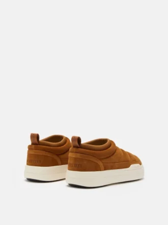 Baskets Park en daim marron