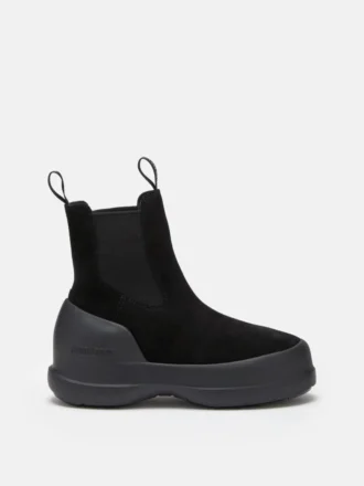 Bottes Chelsea Luna en daim noir