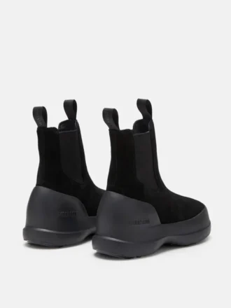 Bottes Chelsea Luna en daim noir