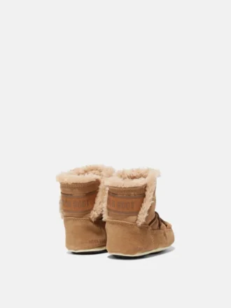 Bottes Crib en daim marron