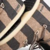 Bottes en feutre rayées beiges Icon Low Jacquemus + Moon Boot