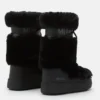 Bottes hautes Ltrack en fausse fourrure noire Bottes hautes Ltrack en fausse fourrure noire