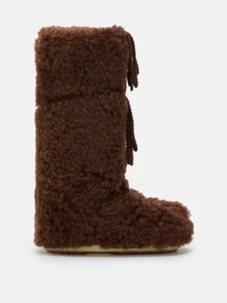 Bottes Icon Dark Brown Curly Extra