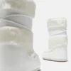 Bottes Icon en fausse fourrure blanche