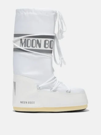 Bottes Icon en nylon blanc
