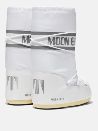 Bottes Icon en nylon blanc