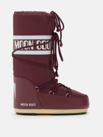 Bottes Icon en nylon bordeaux
