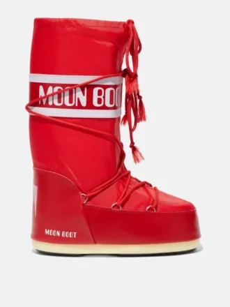 Bottes Icon en nylon rouge