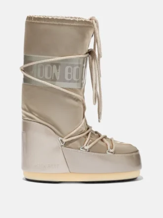 Bottes Icon Glance en satin platine