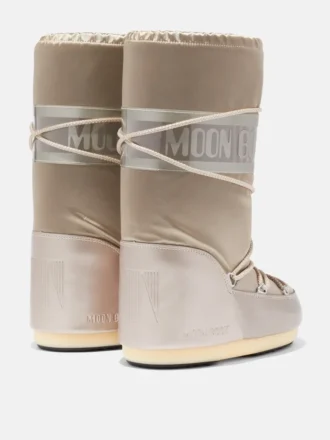 Bottes Icon Glance en satin platine