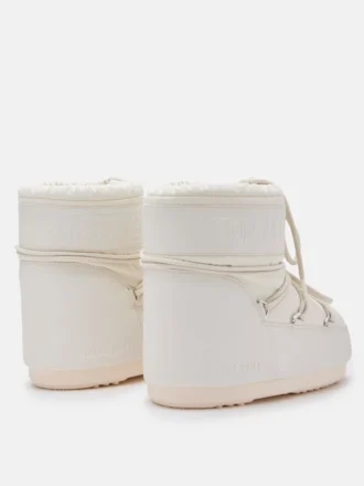 Bottes Icon Low en caoutchouc crème