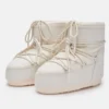 Bottes Icon Low en caoutchouc crème