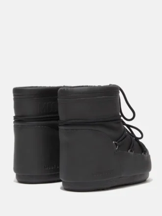 Bottes Icon Low en caoutchouc noir