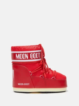 Bottes Icon Low en nylon rouge