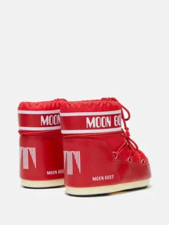 Bottes Icon Low en nylon rouge