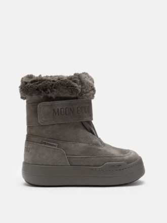 Bottes Junior Park Strap en daim anthracite