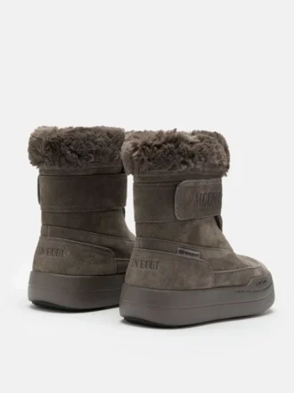 Bottes Junior Park Strap en daim anthracite