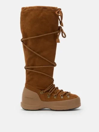 Bottes Luna en daim marron Bottes Luna en daim marron