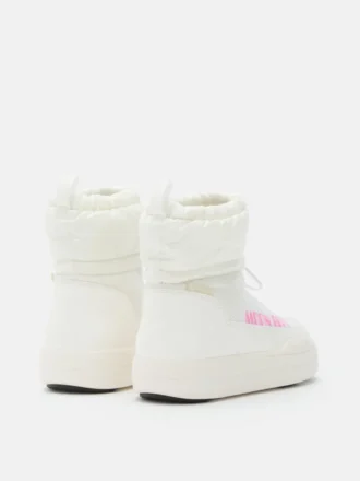 Bottes mi-hautes Junior Park Tube White Glitter Bottes mi-hautes Junior Park Tube White Glitter