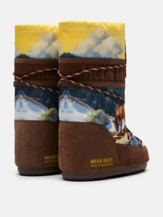 Bottes Moon Boot X Guest in Residence Icon High Postcard Cocoa Boots
