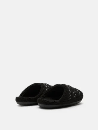 Chaussons Teddy noirs