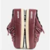Mules Evx en nylon bordeaux Mules Evx en nylon bordeaux