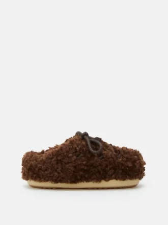 Mules Evx marron foncé