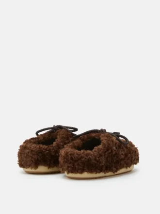 Mules Evx marron foncé