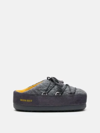 Mules Moon Boot X Guest in Residence Evx en tricot gris