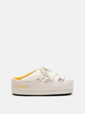 Mules Moon Boot X Guest in Residence Evx White Sand Knit