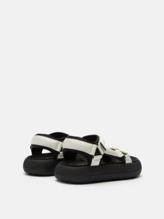 Super Sandal Noir & Blanc Super Sandal Noir & Blanc