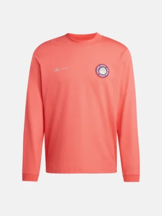 T-shirt à manches longues Adidas X Moon Boot rouge T-shirt à manches longues Adidas X Moon Boot rouge